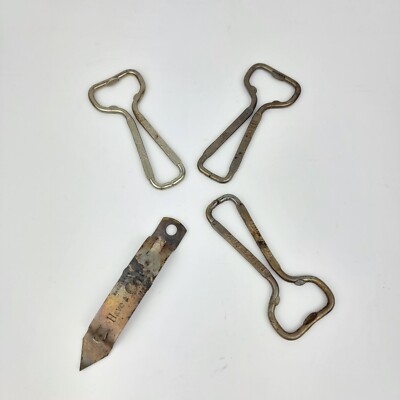VTG Coca Cola Have A Coke Wire Bottle Opener & Can Opener Lot of 4