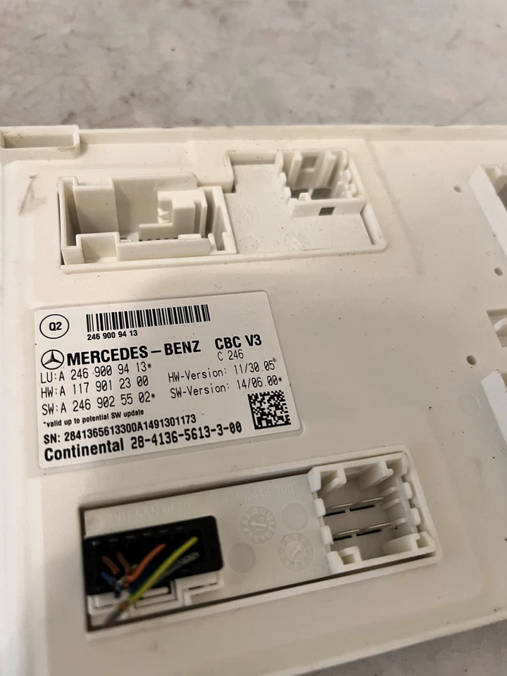 Mercedes Gla250 2014 caja relé uso tablero módulo de luz OEM 2469009413 Foto 2 de 4