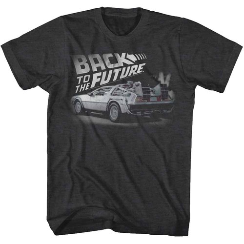 style3 DMC-12 Cianografia T-Shirt da Uomo Ritorno Futuro, Dimensione:, Colore:Bianco