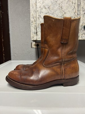 Vintage Redwing Boots 1166 Cork Outsoles 8D Insoles Stamped | eBay