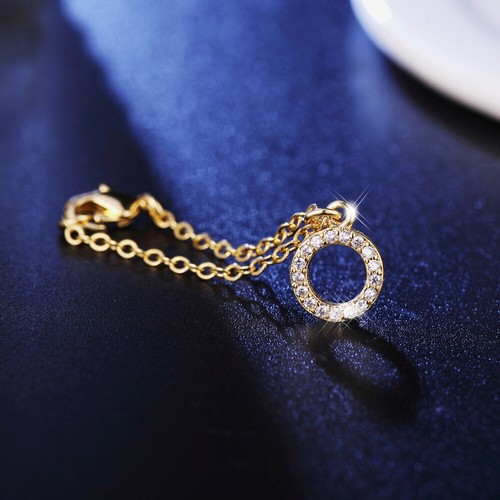 Legierung Zirkon 18k vergoldetes Armband Schmuck Stil für Uhr Band Dekor Charm - Bild 6 von 15