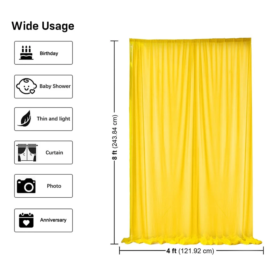 Backdrop for Decoration with Led Light, Hangings | Haldi Decoration Items - Image 4 of 4