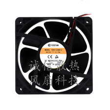 1 pcs YCCFAN Fan YDH1238B12 DC12V 0.70A 12038 12CM 2 wire cooling fan