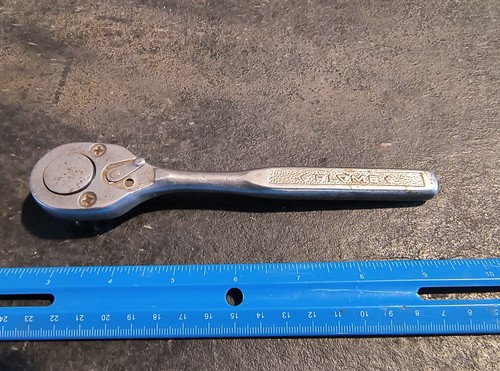 PLOMB 3/8" Antrieb Ratsche 5249, Kieselmuster, MFD. U.S.A.