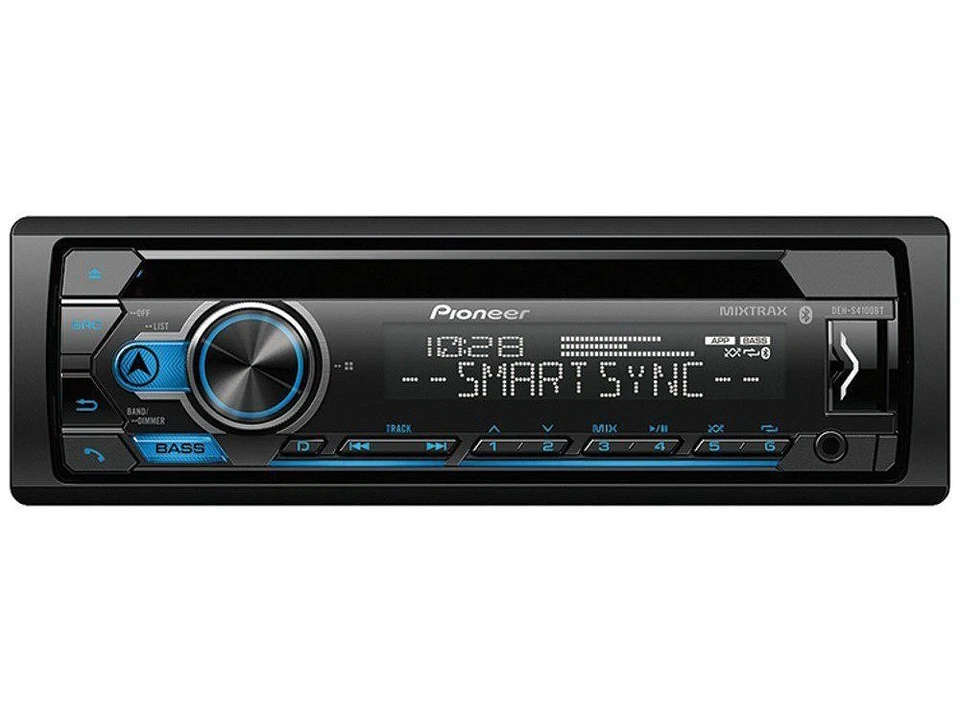 Pioneer estéreo USB/BLUETOOTH con kit de instalación para Harley Davidson 98-13 + altavoz Foto 2 de 4