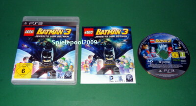 Lego Batman 3 Jenseits von Gotham mit Anl. und OVP fuer Playstation 3 PS3