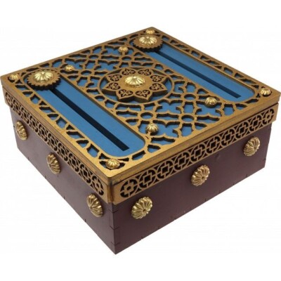 Constantin Blue Dragon Puzzle Box, Made in Germany
