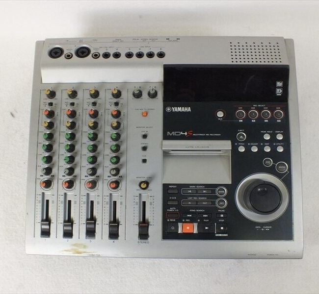 YAMAHA MD4S Multitrack MD Recorder Professional MiniDisc Auto Loading