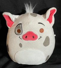 Disney Squishmallows Kellytoy Pua The Pig White 7 Inch Plush