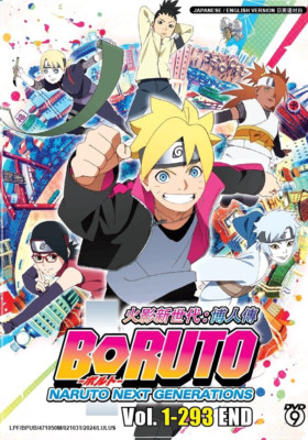 DVD BORUTO: NARUTO NEXT GENERATIONS Vol 1-293 END English Dubbed All Region