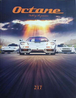 Octane #217 Jul 2021 Collector's Edn GT1 Greats Alfa 6C Lafite JCB Zagato 450S