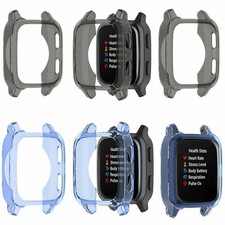 For Garmin Venu sq TPU Protective Case Watch Screen Skin Cover Frame Parts