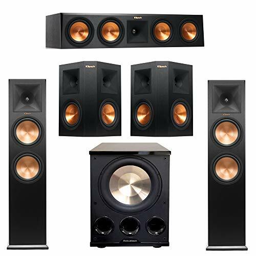 Klipsch 5 1 Cherry System With 2 Rp 250f Tower Speakers 1 Rp 440c Center Speake For Sale Online Ebay