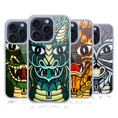 HEAD CASE DESIGNS DRACHEN DER ELEMENTE GEL HANDYHÜLLE FÜR APPLE iPHONE HANDYS