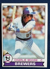 1979 TOPPS #408 CHARLIE MOORE (MILWAUKEE BREWERS) BASEBALL CARD