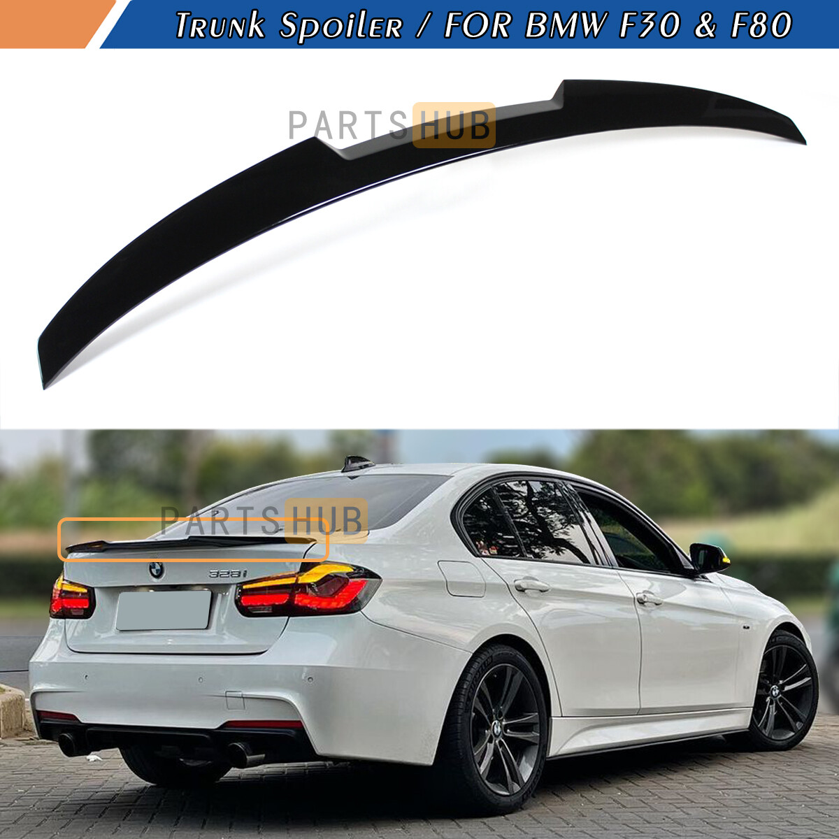 車 BMW F30 M3 ロゴ メッキ サイド モール