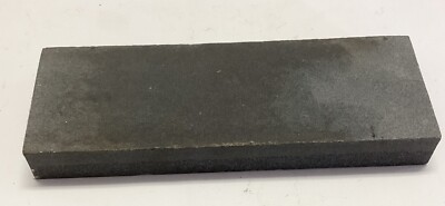 Vintage Sharpening Stone Combination 6X2X3/4 Aluminum Oxide Grain Double Sided