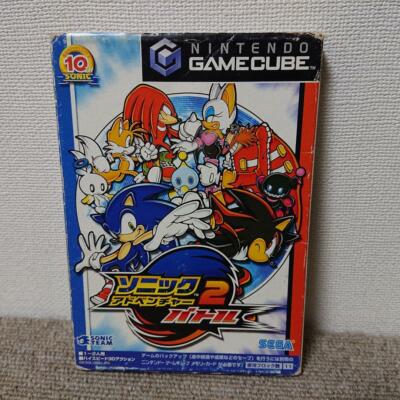 SEGA Sonic Adventure 2 Battle Nintendo Gamecube GC Used Shipping