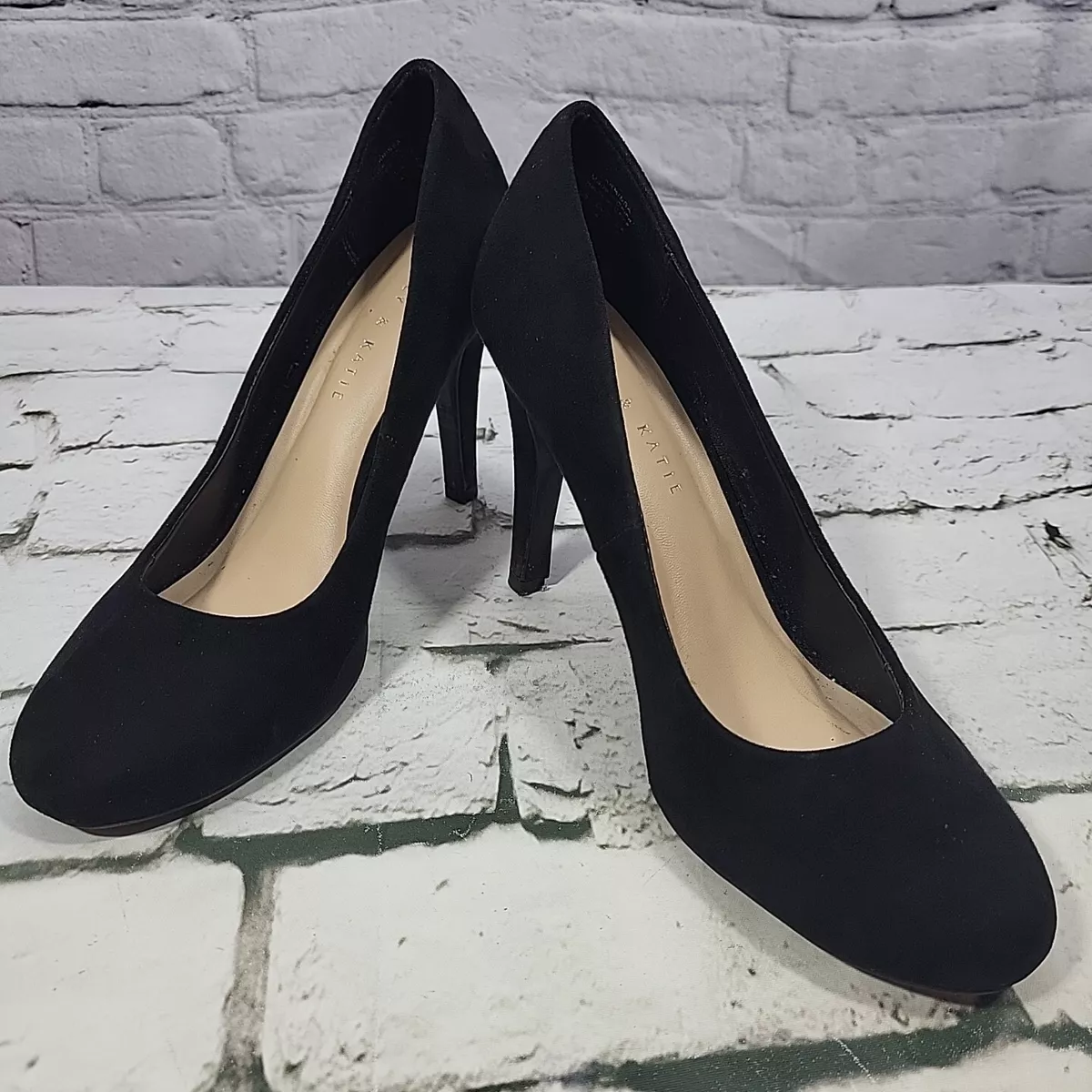 Kelly and katie black heels sale
