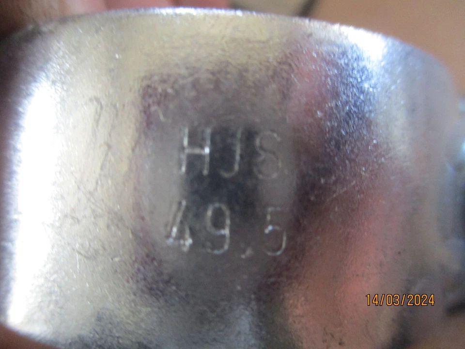 Opel Corsa B D E Astra J Adam Schelle Auspuffschelle Rohr 145x49,5/45 NEU orig. - Bild 2 von 4