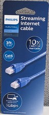 Philips Ethernet Networking Cable Elite Cat6, 3ft