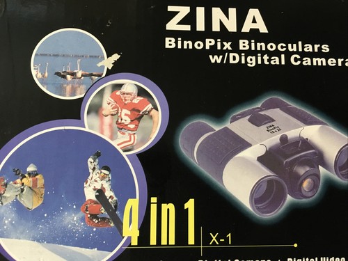 Camera ZINA 4 in1 10 x 25 BINOCULARS & DIGITAL CAMERA & DIGITAL VIDEO & PC CAM - Picture 7 of 12