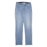 LEVI'S 525 Womens Jeans Blue Slim Straight W28 L30
