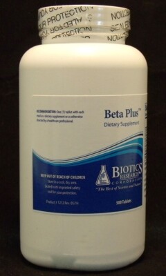 Biotics Research BETA PLUS Nutritional Liver Gall Bile Support 540 Tablets 07/26
