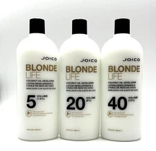 Joico Blonde Life Coconut Oil Developer 32 oz-Choose Your Volume
