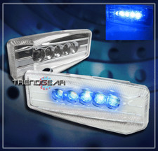 Universal Blue Led Signal Side Marker Lights For 200sx Altima Frontier Maxima