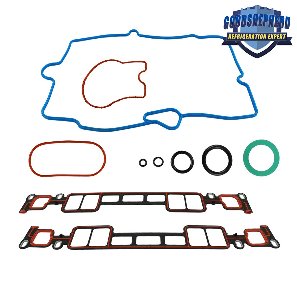Juego de juntas de colector de admisión para Chevy Suburban SaVana Chevrolet Tahoe C1500 GMC Foto 2 de 4
