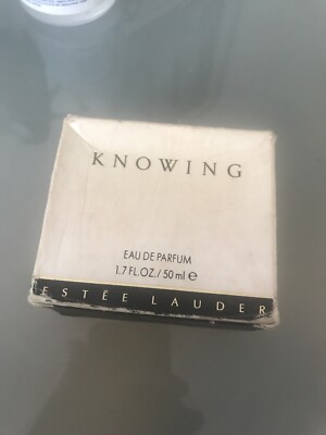Knowing Estée Lauder eau de Parfum 50 ml. Vintage 1988 discontinued/rar