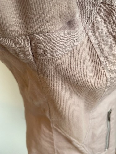 Sundance Women’s Zip Up Jacket Linen Blend Blush Pink Size 12 - Picture 6 of 10