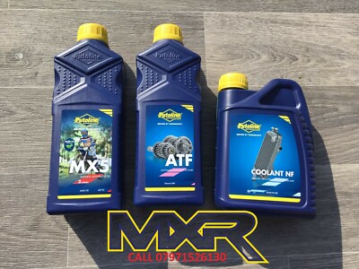 KTM SX 50 2002-2025 SERVICE KIT PUTOLINE OILS MX5 ATF COOLANT NF
