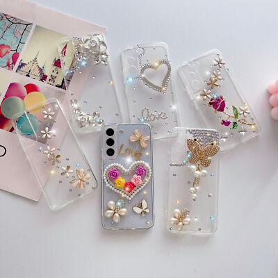 Bling Strasssteine Handyhülle Schutzhülle Für Samsung S25 Ultra S24 Plus S23 S22