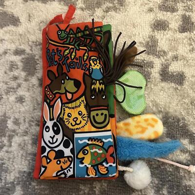 Jolly Cat Baby Pet Tails Cloth Book