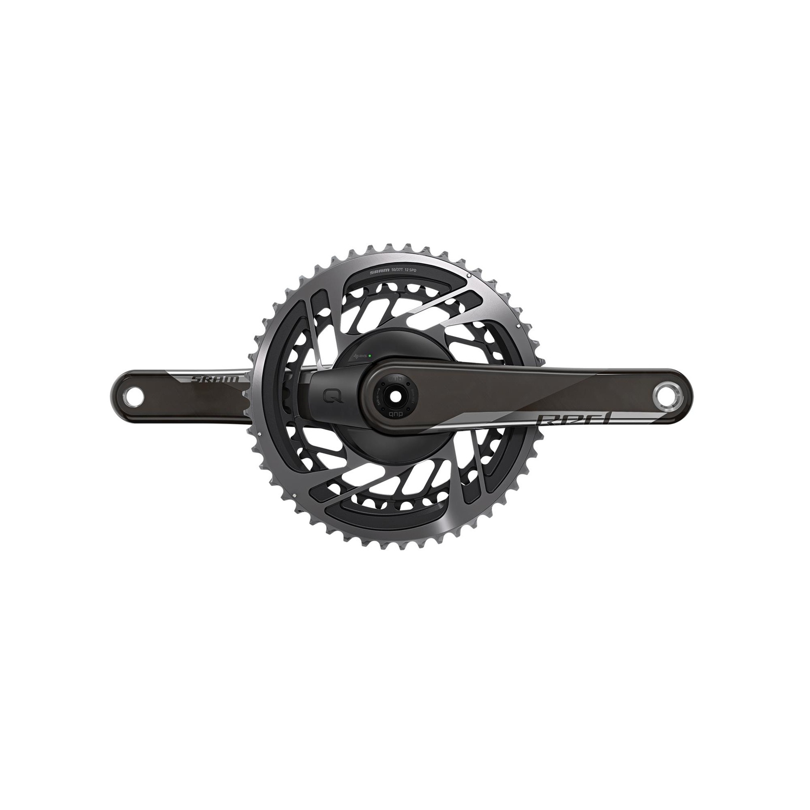 Sram D1 Strada Powermeter Dub, Misuratori di Potenza Unisex 175mm - 50-37t Nero