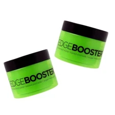 (2Pack) Style Factor Edge Booster Strong Hold Water-Based Pomade 3.38oz - Sug...