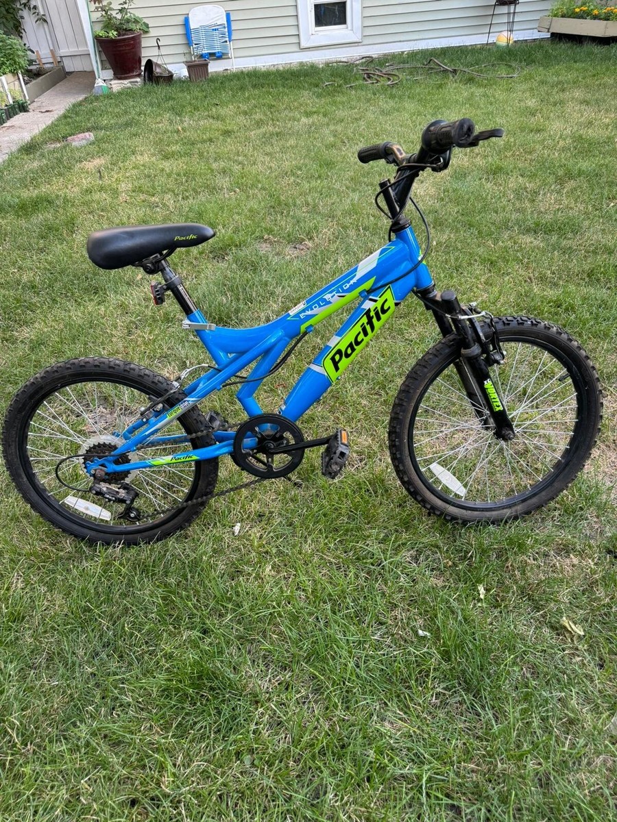 Kids Bike Pacific Evolution Vortex torque drive metallic blue