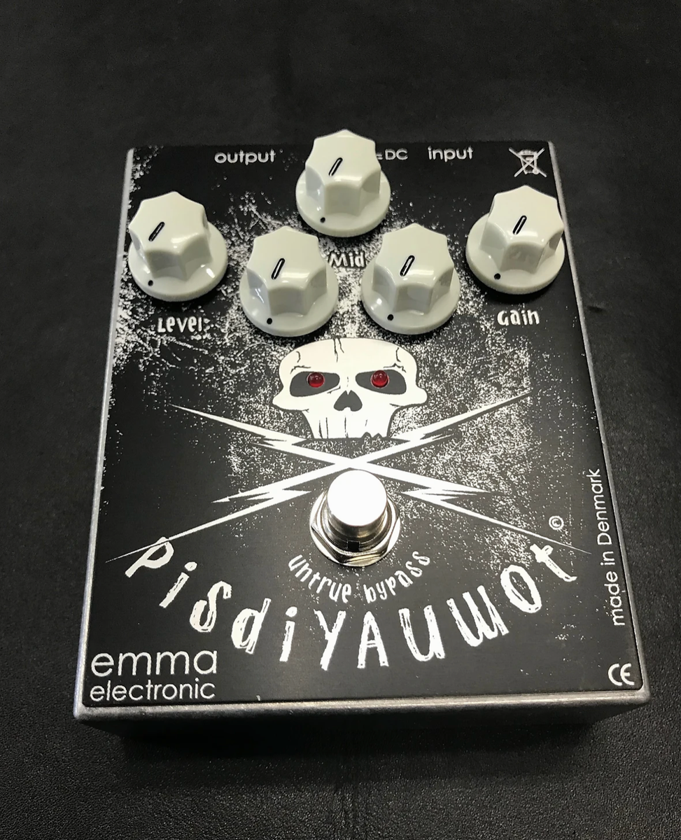 【emma Pisdiyauwot】 Emma PY-1 PisdiYAUwot Distortion Pedal Review - Premier Guitar