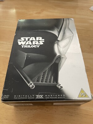 Star Wars - The Original Trilogy (DVD, 2004, 4-Disc Set, Box Set