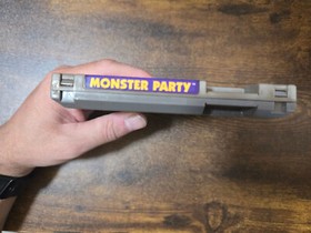 Authentic Monster Party (Nintendo NES, 1989) CART ONLY TESTED/WORKING
