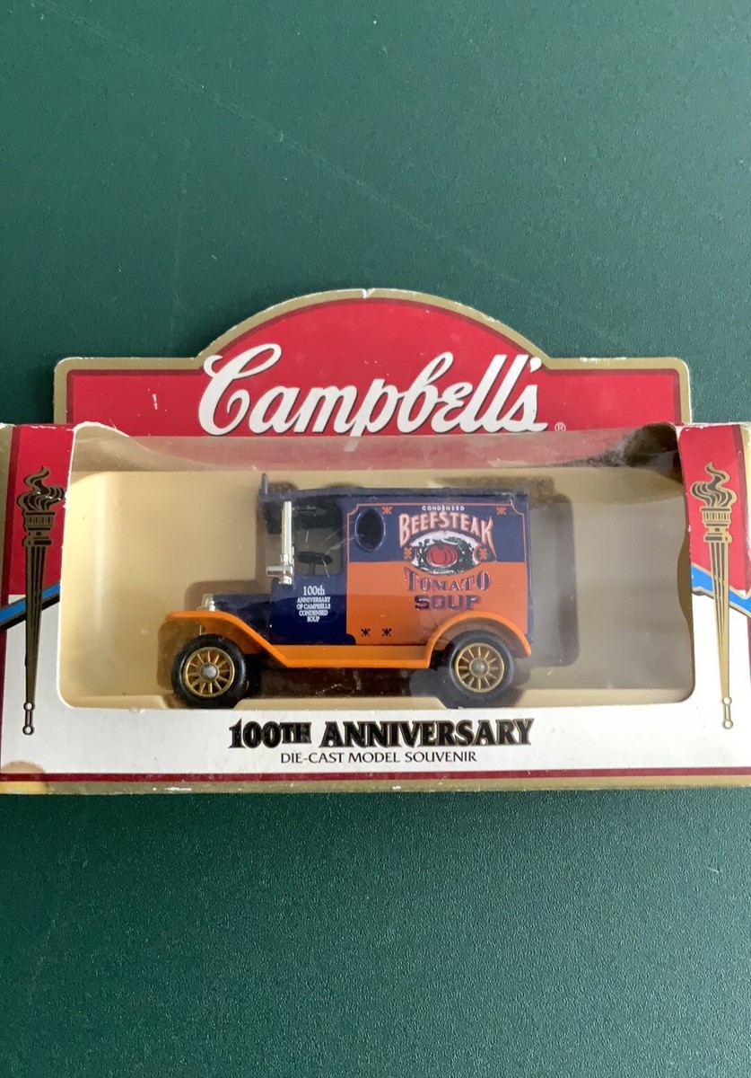 Ford Pickup Truck Campbell's ミニカー Campbell's Soup 100th Anniversary Collectible Die Cast Delivery