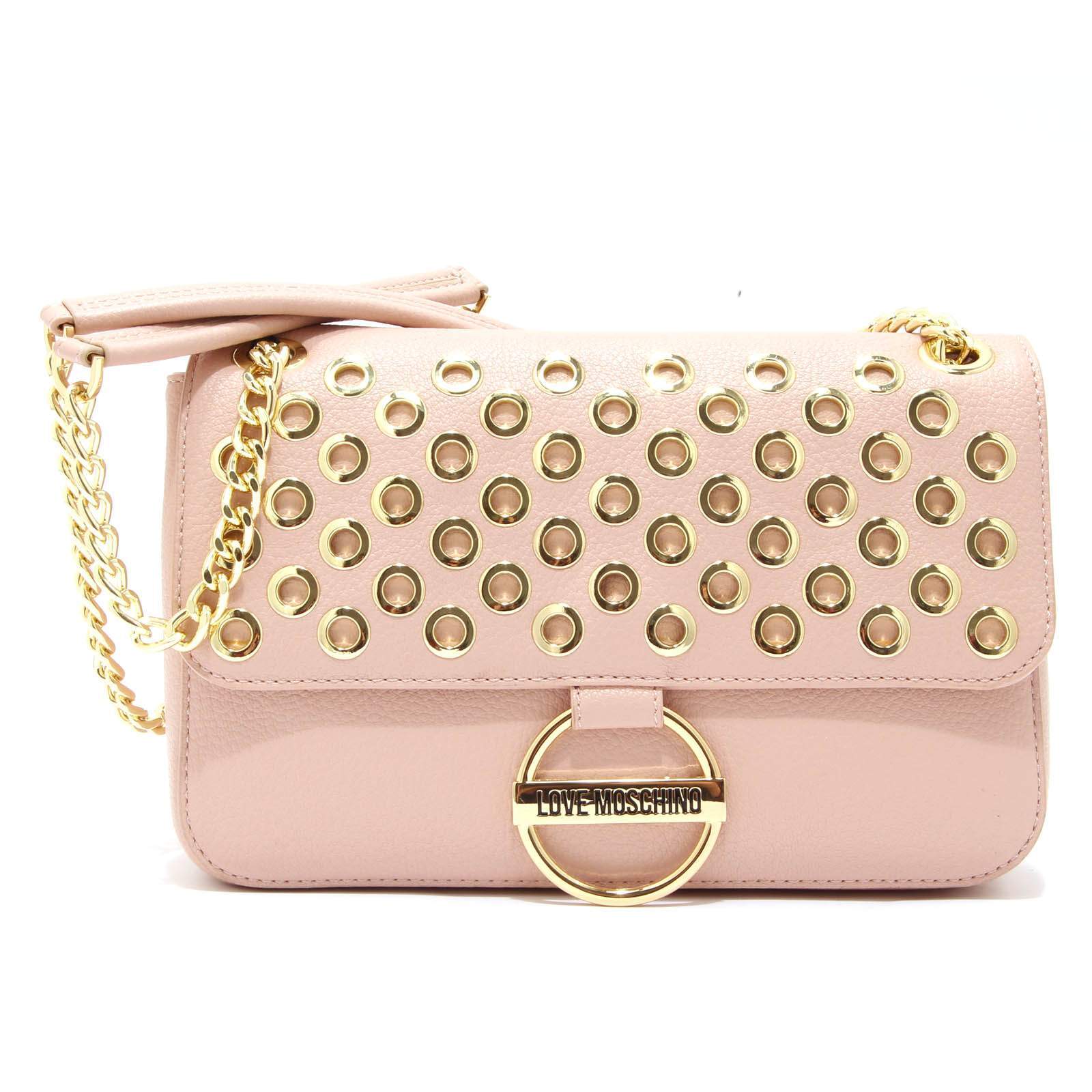 1425AP женская сумка из натуральной кожи borsa donna MOSCHINO 32490₽