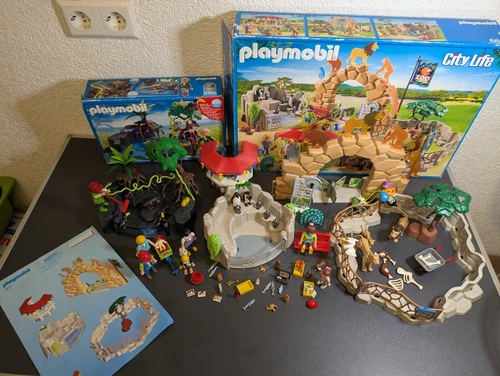 Playmobil 3240/4463 Zoo OVP komplett Spielen Kind erweiterung City Life
