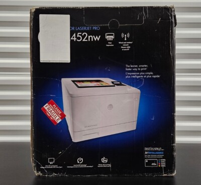 HP Color LaserJet Pro M452nw Color Laser Printer Brand New  