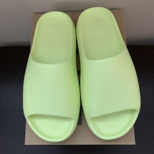 Adidas Yeezy Slide Glow Green - ORIGINALVERSION - Herren US Größe 12 - GX6138 - Bild 6 von 9