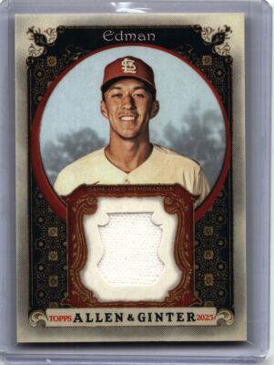2023 Topps Allen & Ginter #AGRB-TE Tommy Edman Allen & Ginter Relics Series
