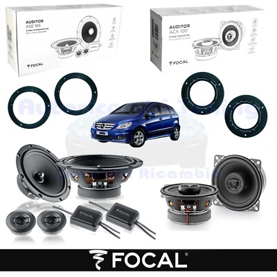 Lautsprecher Vorne Und Hinten FOCAL AUDITOR ASE165 ACX100 Für MERCEDES KLASSE B