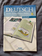 Arbeitsheft Deutsch Klasse 6 Cornelsen neuwertig 